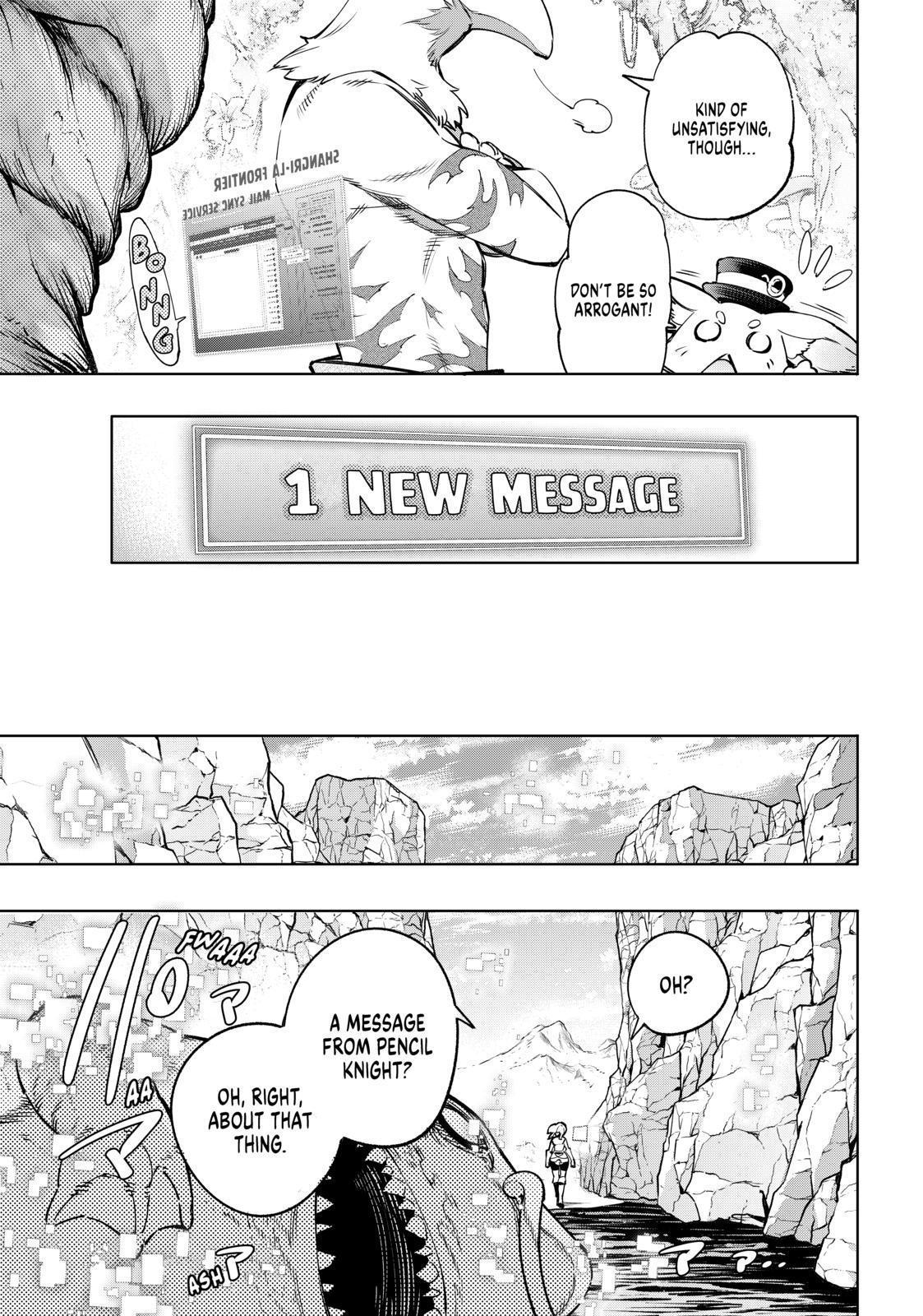 Shangri-La Frontier raw Chap 20 - Next Chap 21