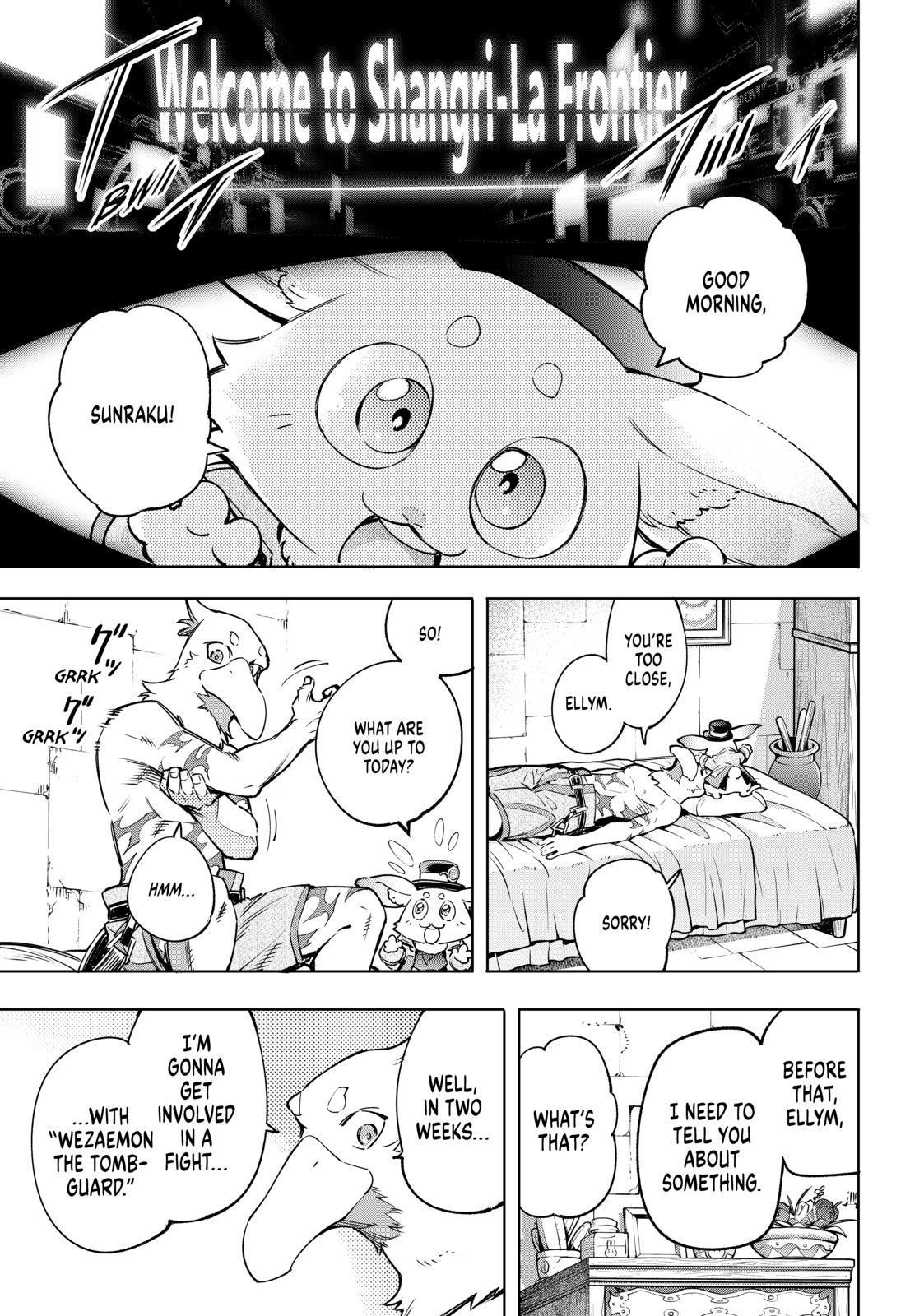 Shangri-La Frontier raw Chap 21 - Next Chap 22