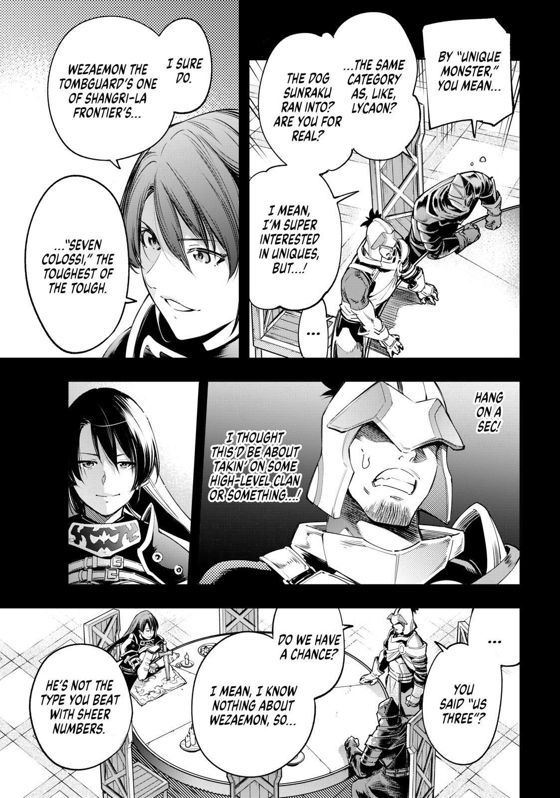 Shangri-La Frontier raw Chap 21 - Next Chap 22
