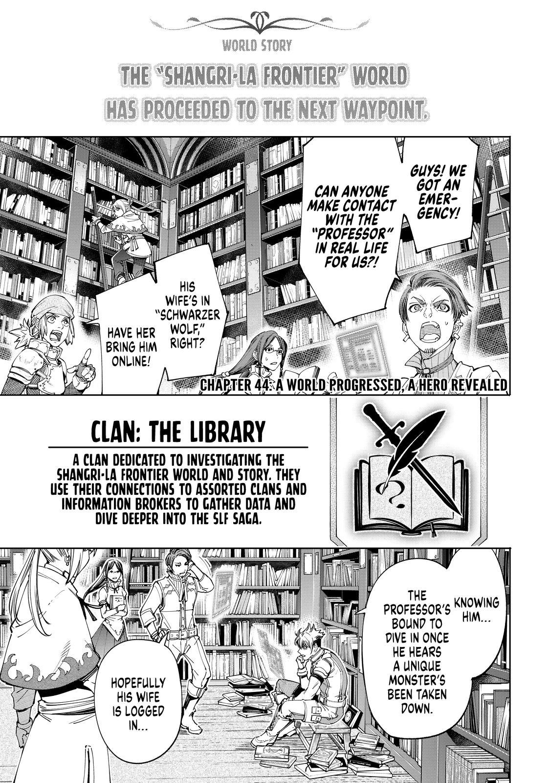 Shangri-La Frontier Chap 44 - Next Chap 45