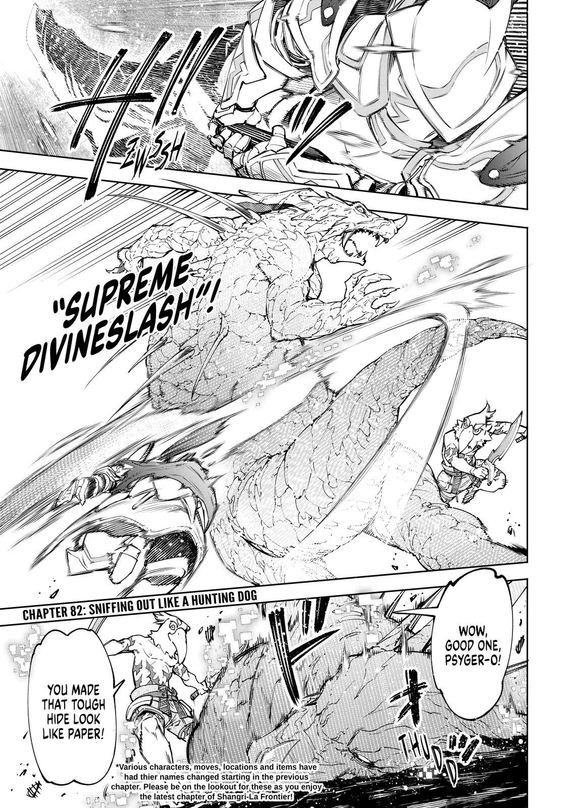 Shangri-La Frontier Chap 82 - Next Chap 83