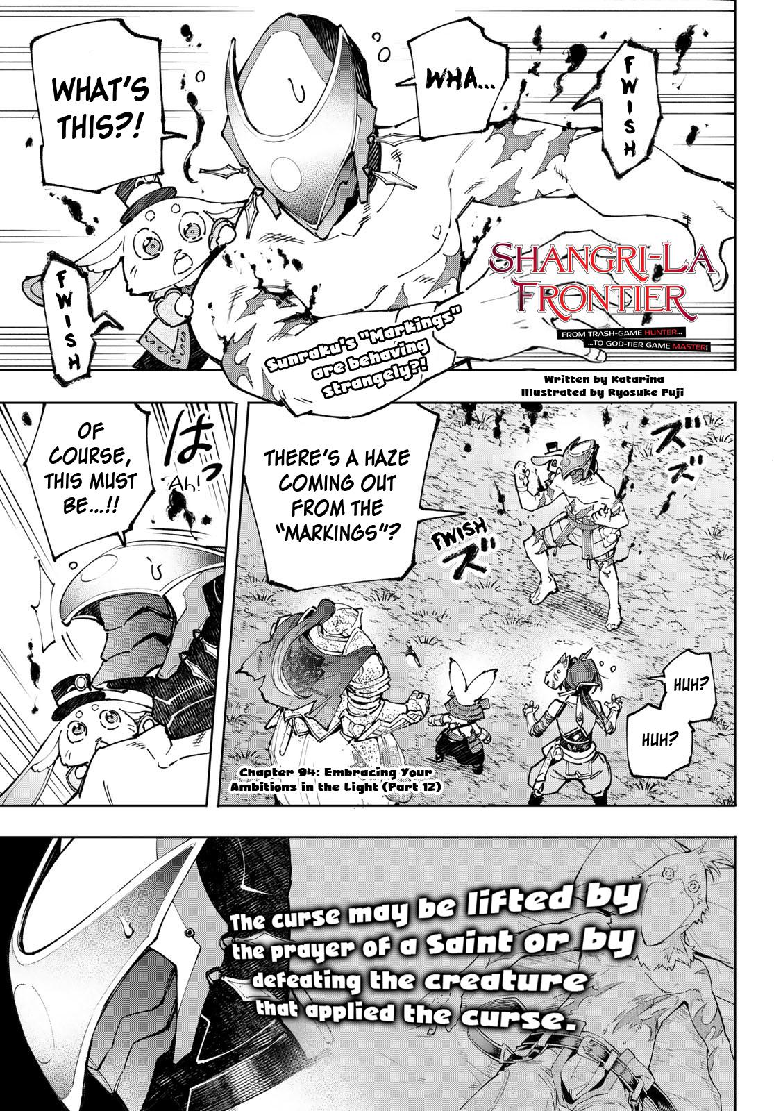 Shangri-La Frontier raw Chap 94 - Next Chap 95