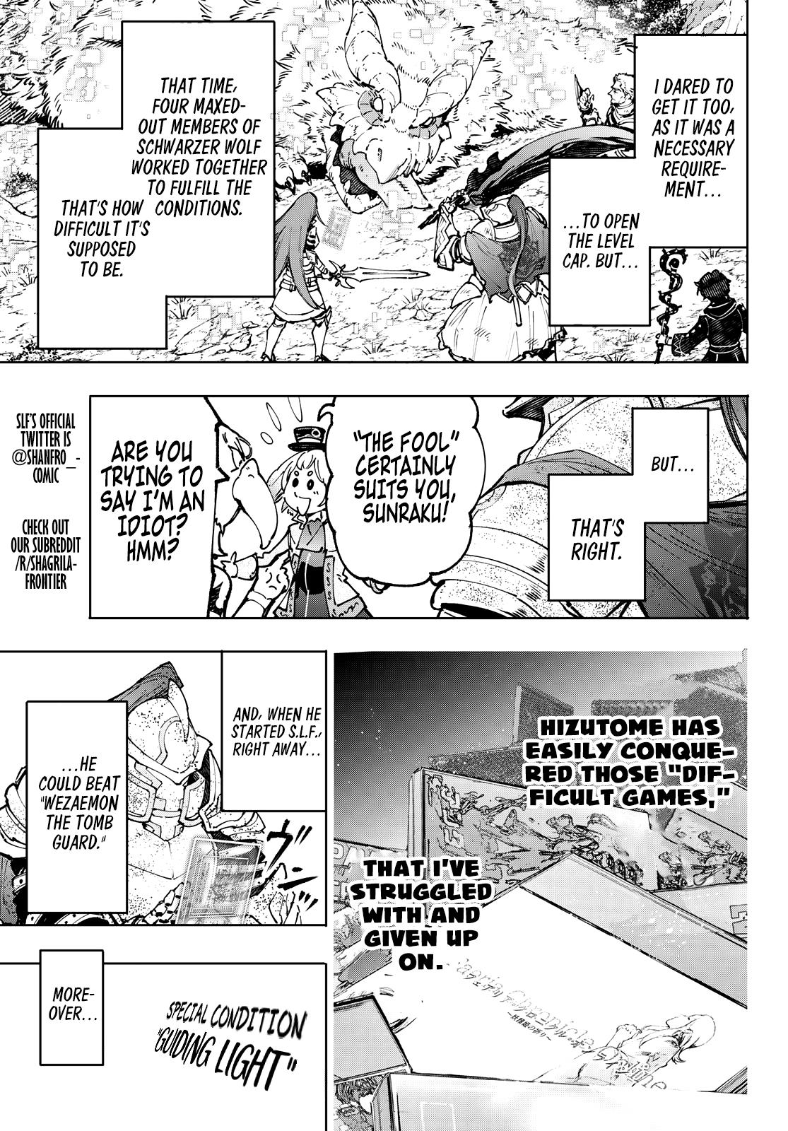 Shangri-La Frontier raw Chap 96 - Next Chap 97