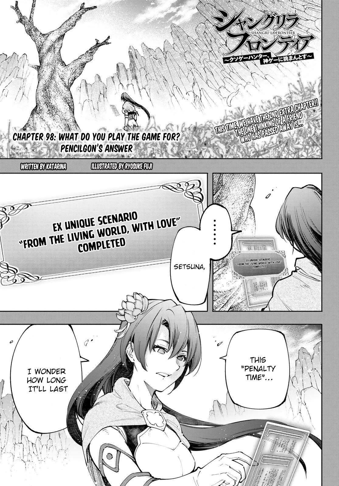 Shangri-La Frontier Chap 98 - Next Chap 99
