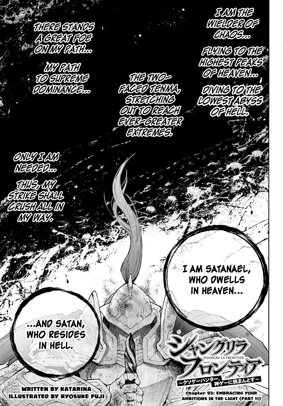 Shangri-La Frontier Chap 93 - Next Chap 94