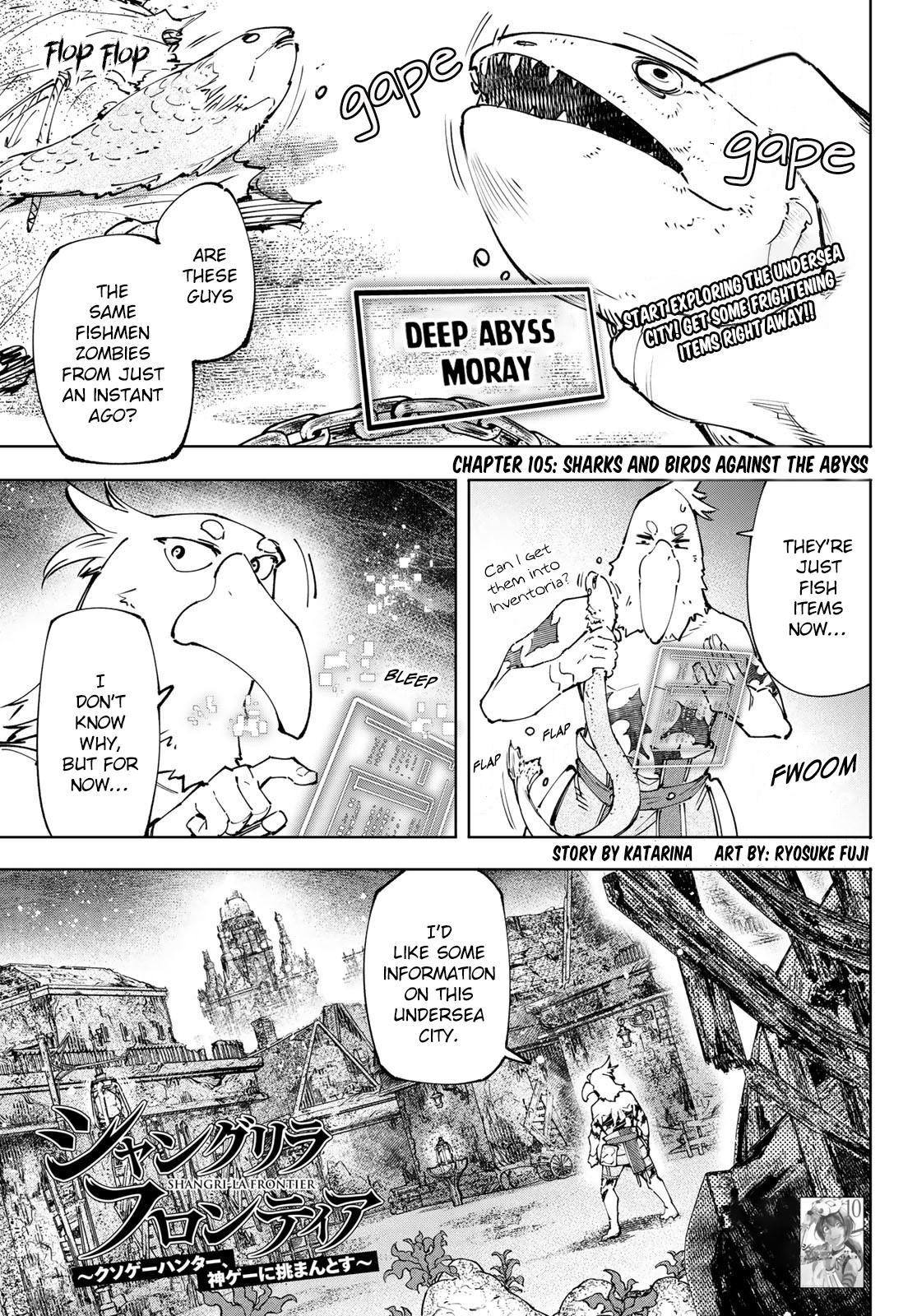 Shangri-La Frontier Chap 105 - Next Chap 106