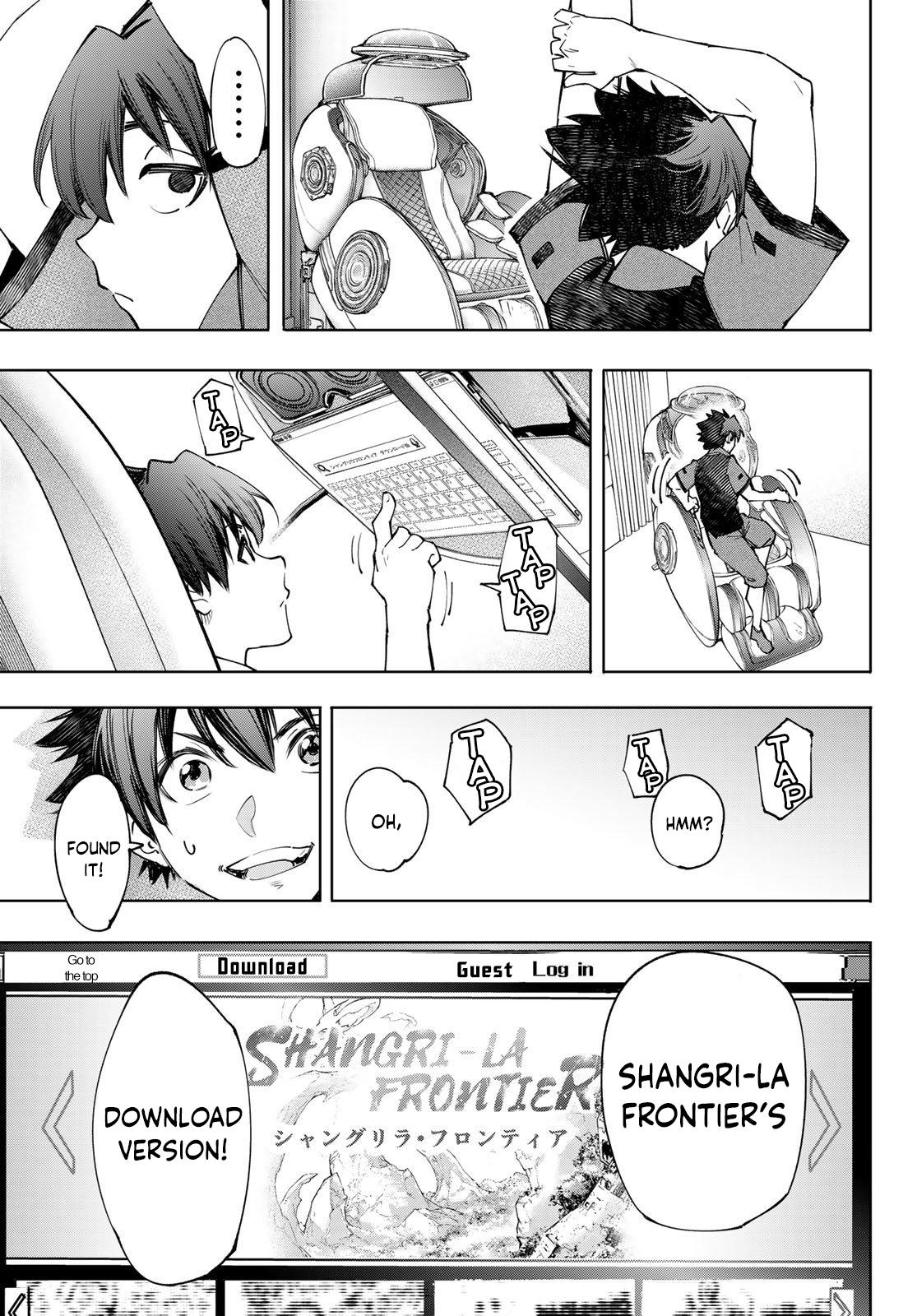 Shangri-La Frontier raw Chap 118 - Next Chap 119