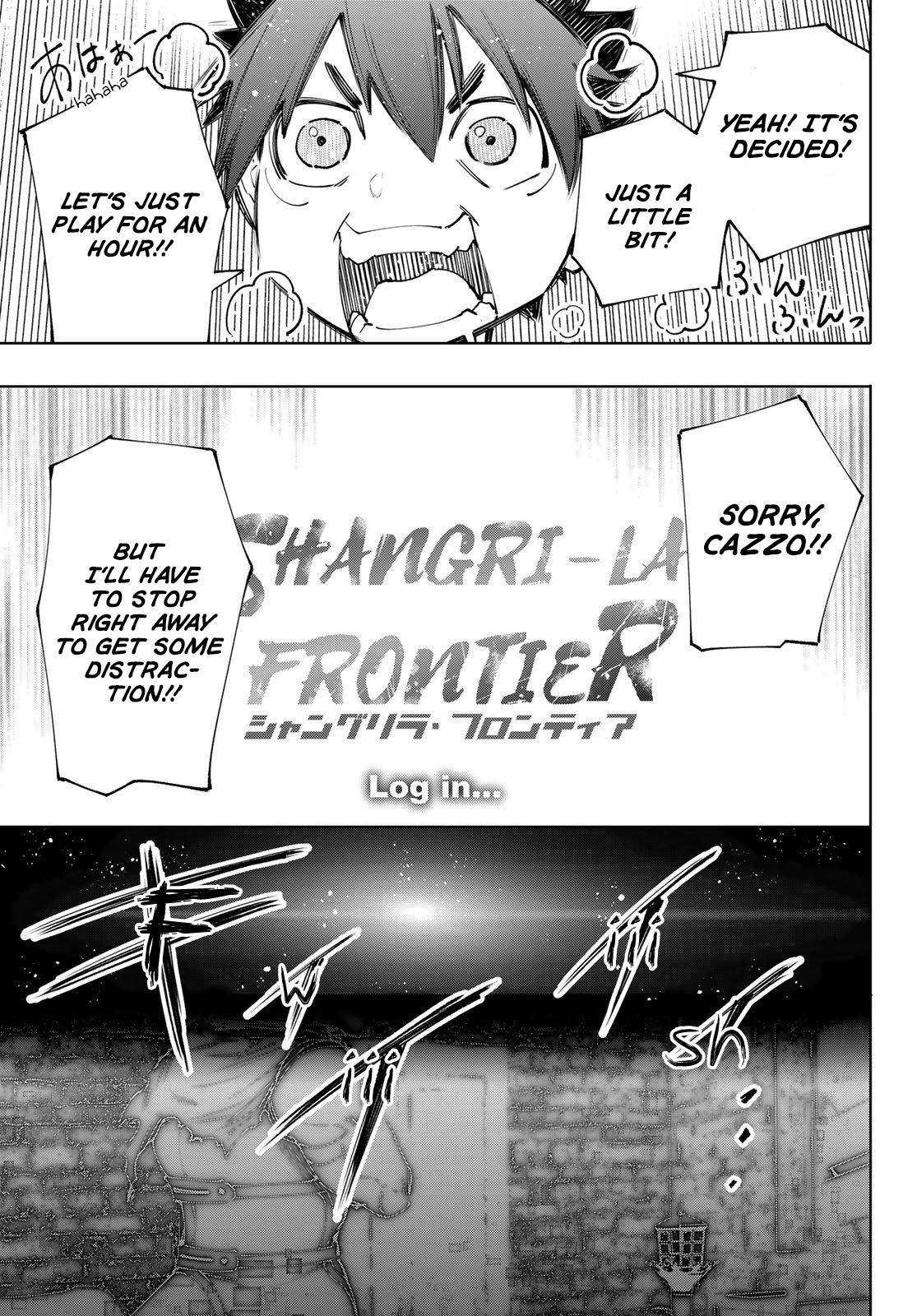 Shangri-La Frontier raw Chap 118 - Next Chap 119