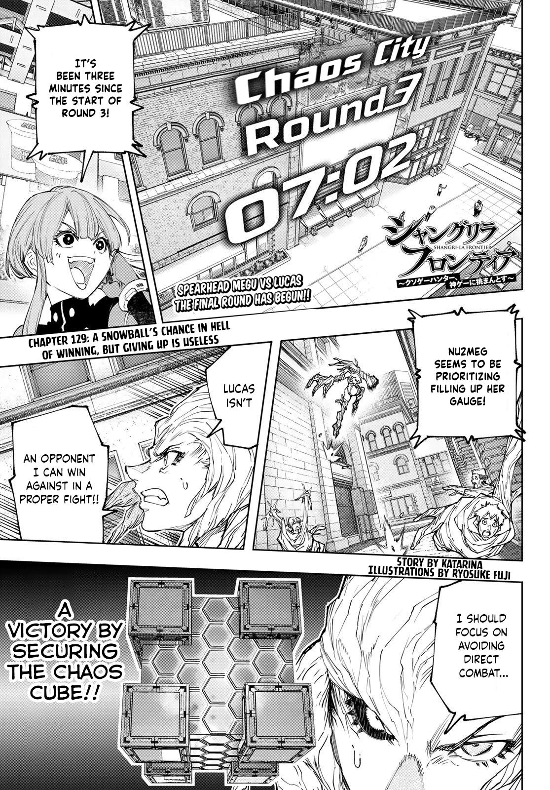 Shangri-La Frontier Chap 129 - Next Chap 130