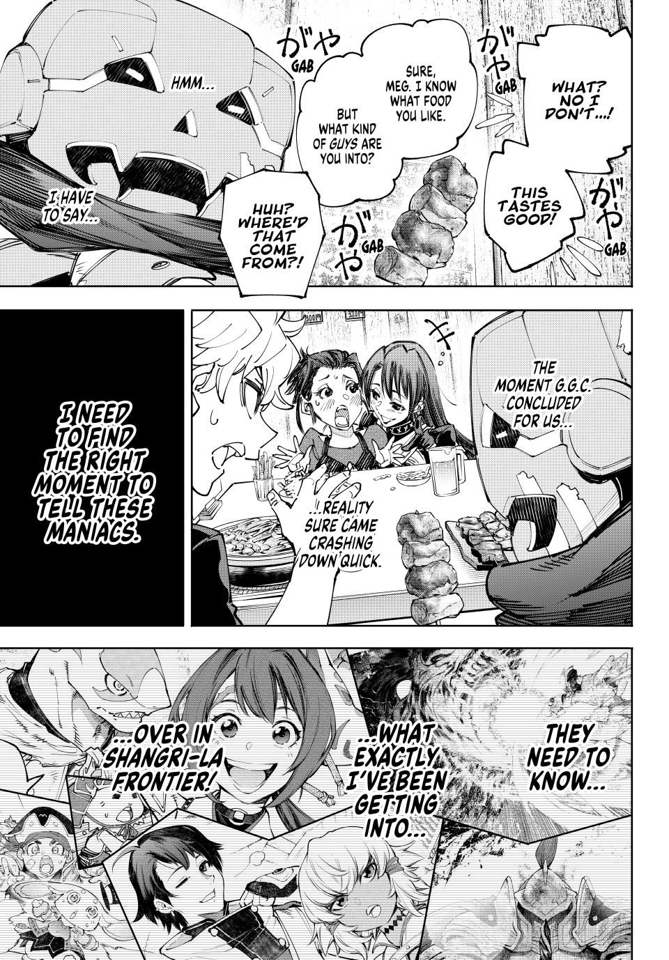 Shangri-La Frontier raw Chap 160 - Next Chap 161