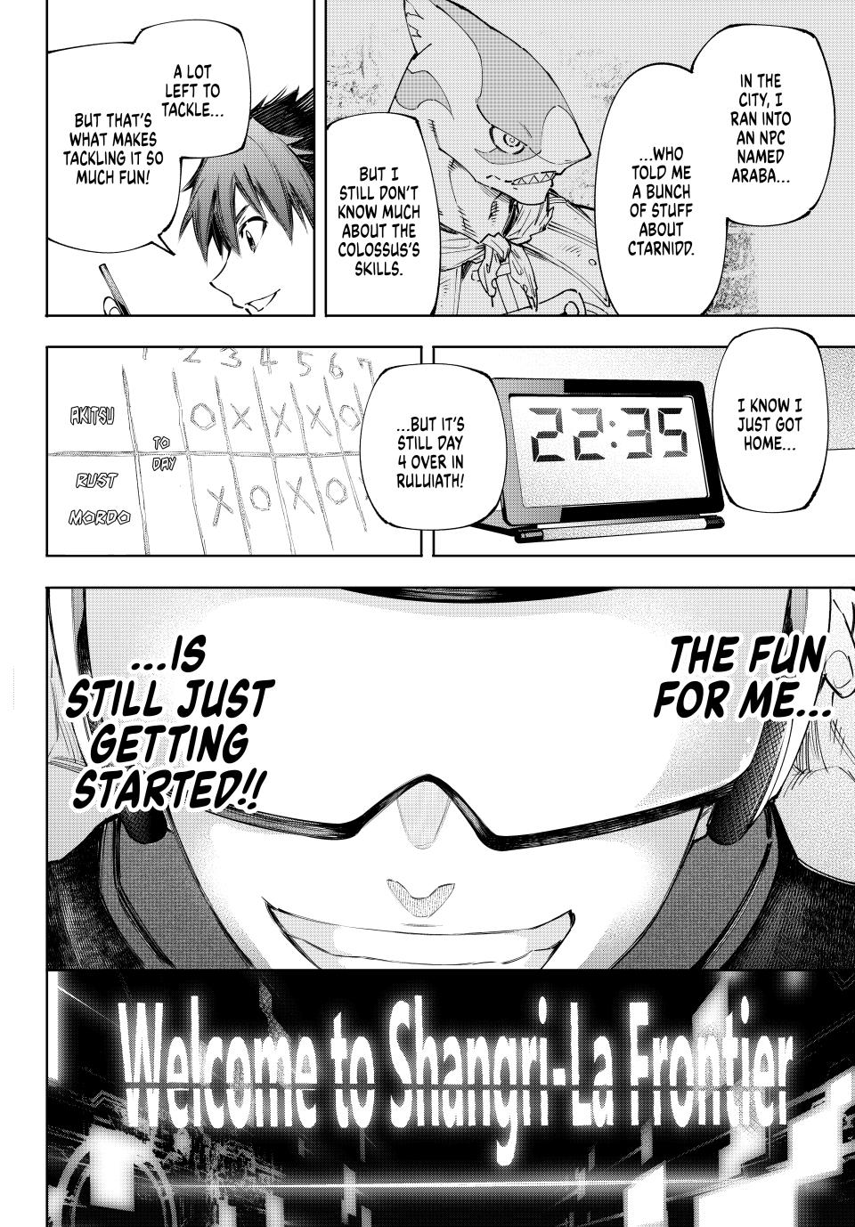 Shangri-La Frontier raw Chap 161 - Next Chap 162