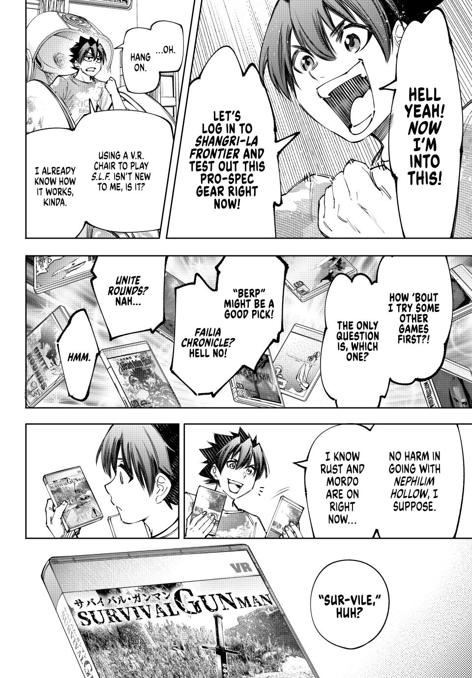 Shangri-La Frontier raw Chap 174 - Next Chap 175