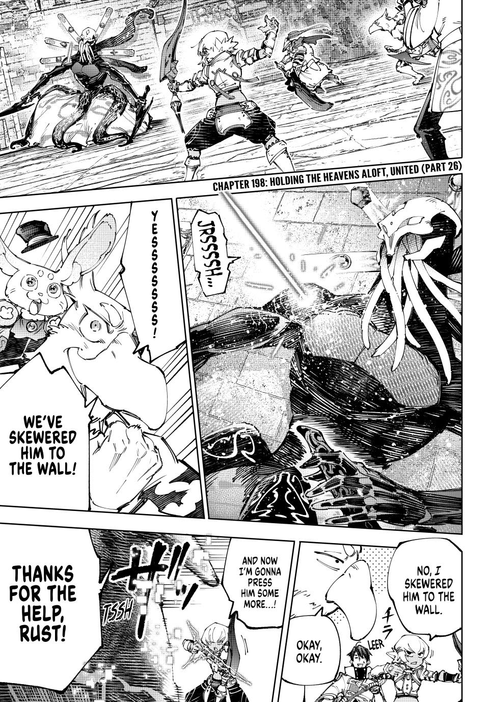 Shangri-La Frontier Chap 198 - Next Chap 199