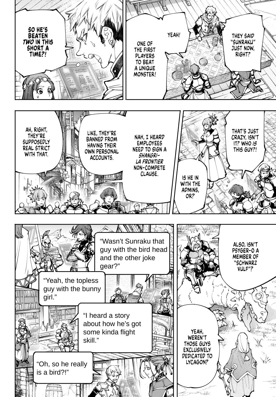 Shangri-La Frontier raw Chap 209 - Next Chap 210