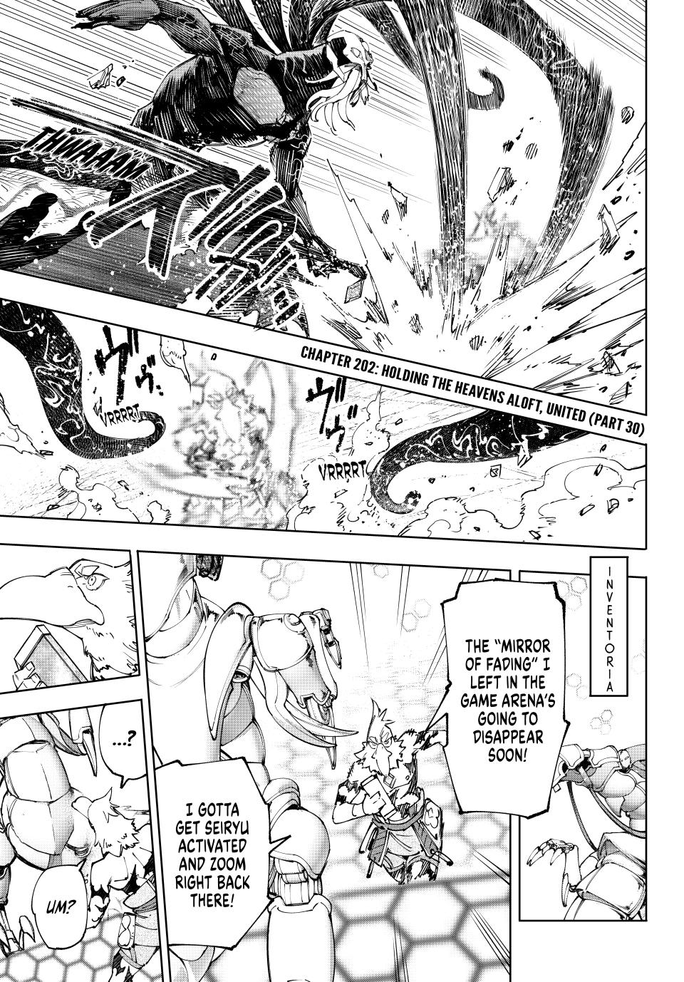 Shangri-La Frontier raw Chap 202 - Next Chap 203