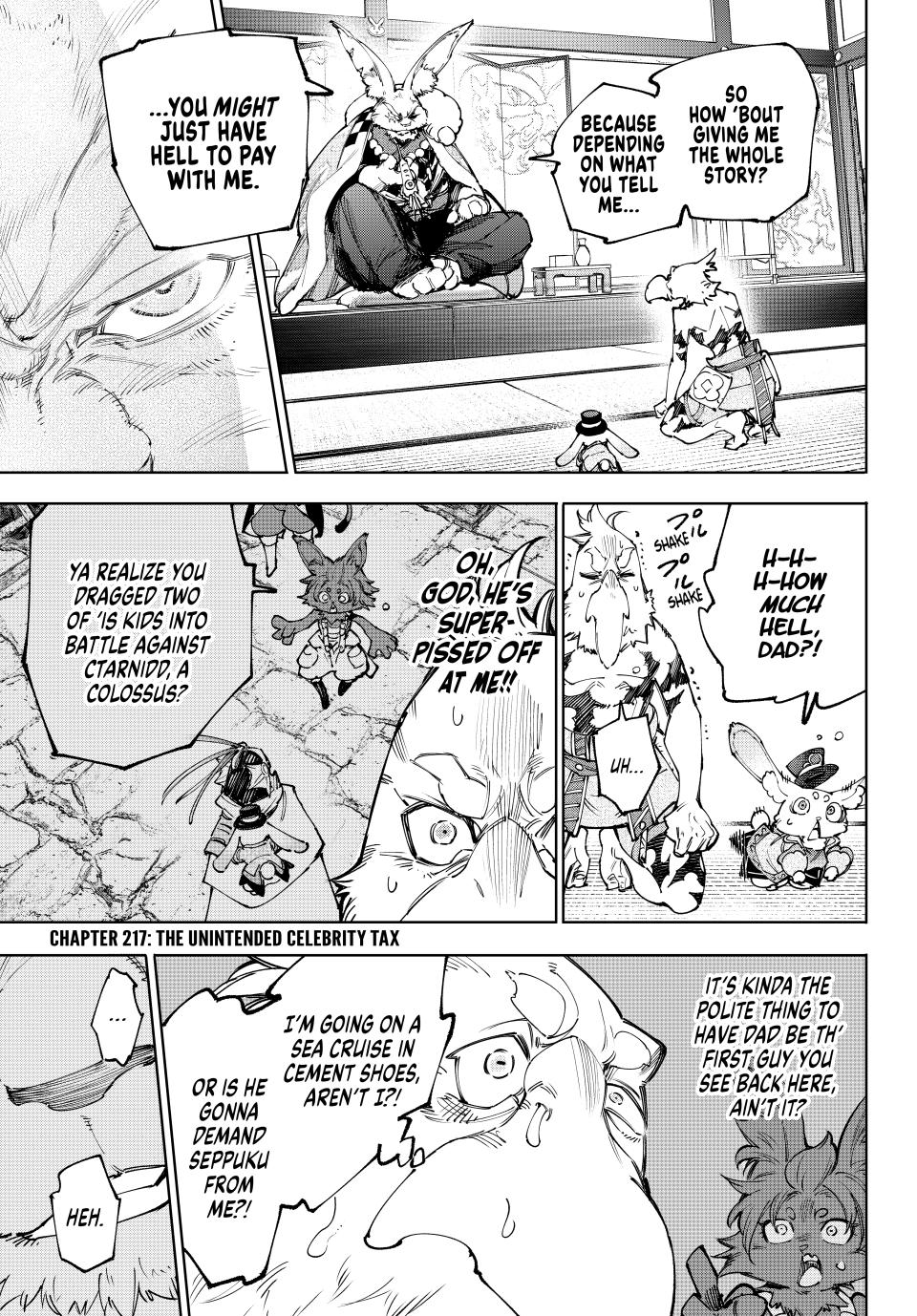 Shangri-La Frontier Chap 217 - Next Chap 218