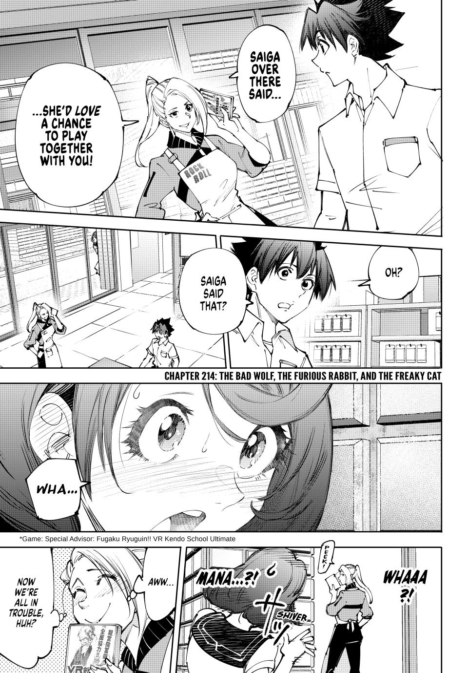 Shangri-La Frontier Chap 214 - Next Chap 215