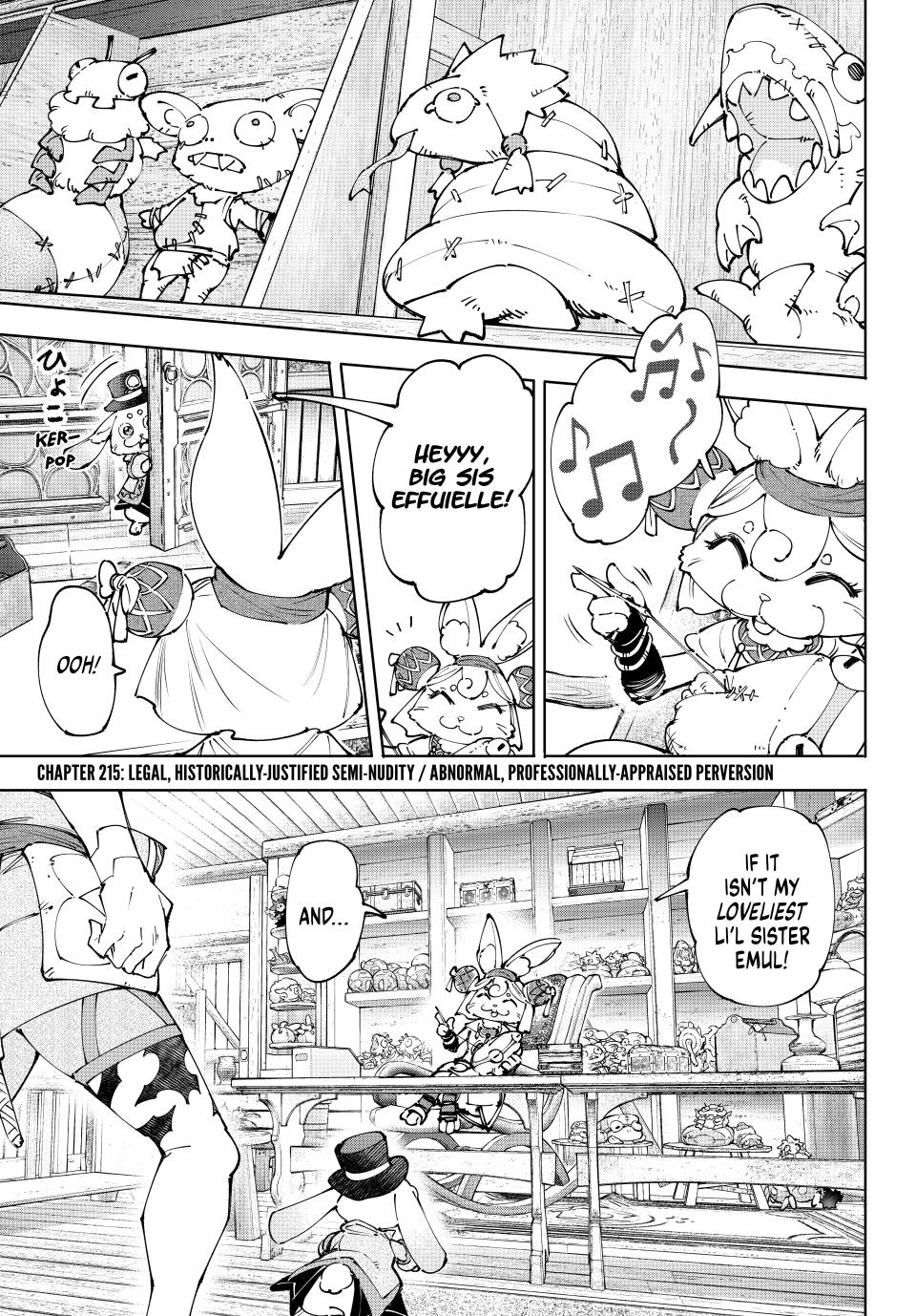 Shangri-La Frontier Chap 215 - Next Chap 216