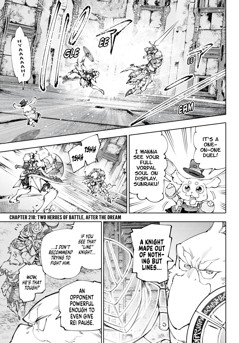 Shangri-La Frontier Chap 218 - Next Chap 219