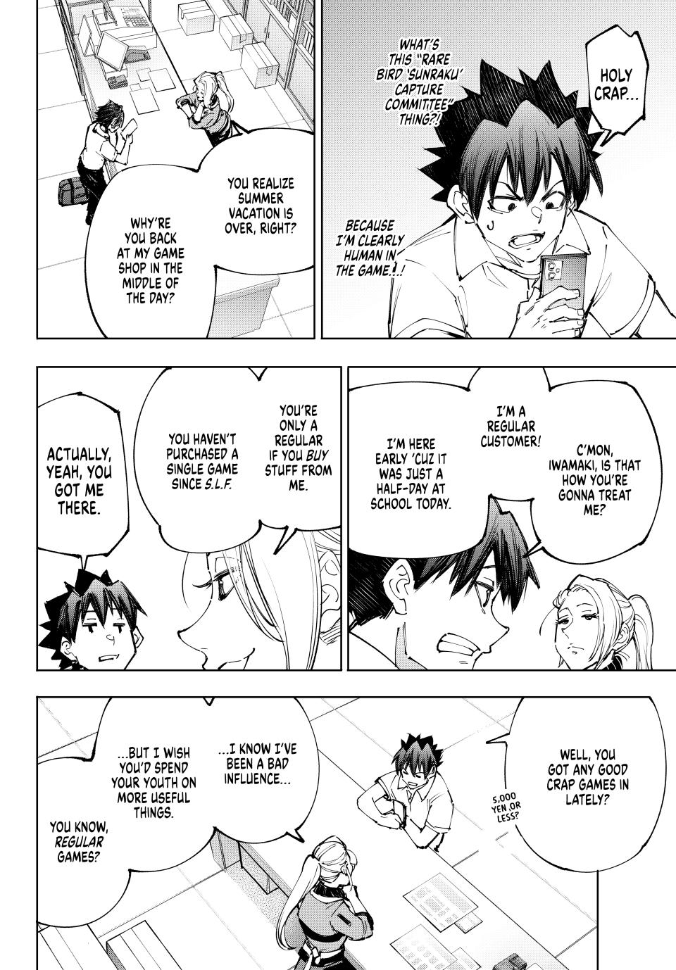 Shangri-La Frontier Chap 213 - Next Chap 214