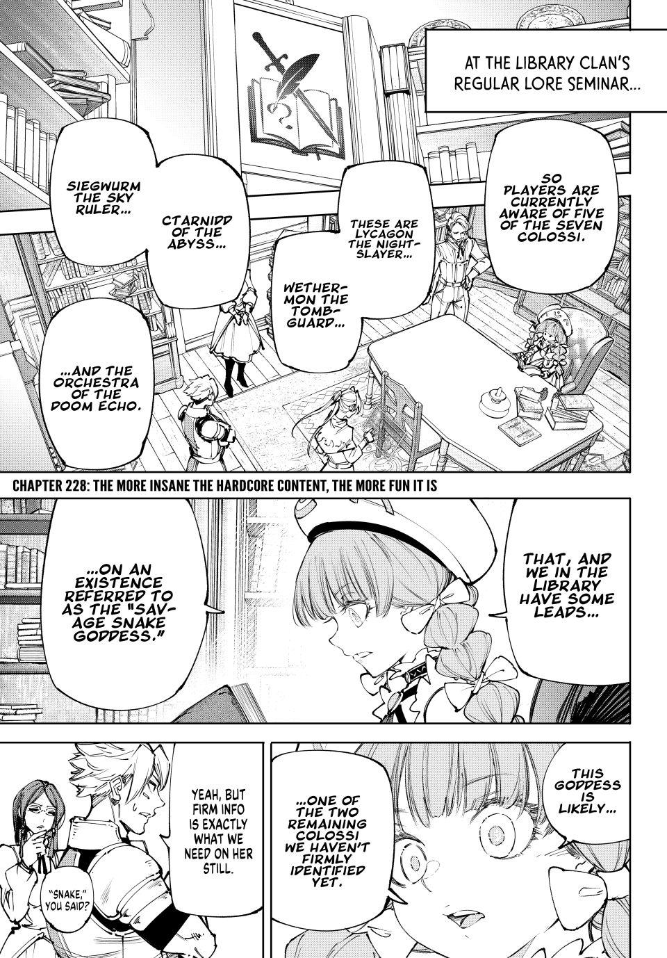 Shangri-La Frontier raw Chap 228 - Next Chap 229