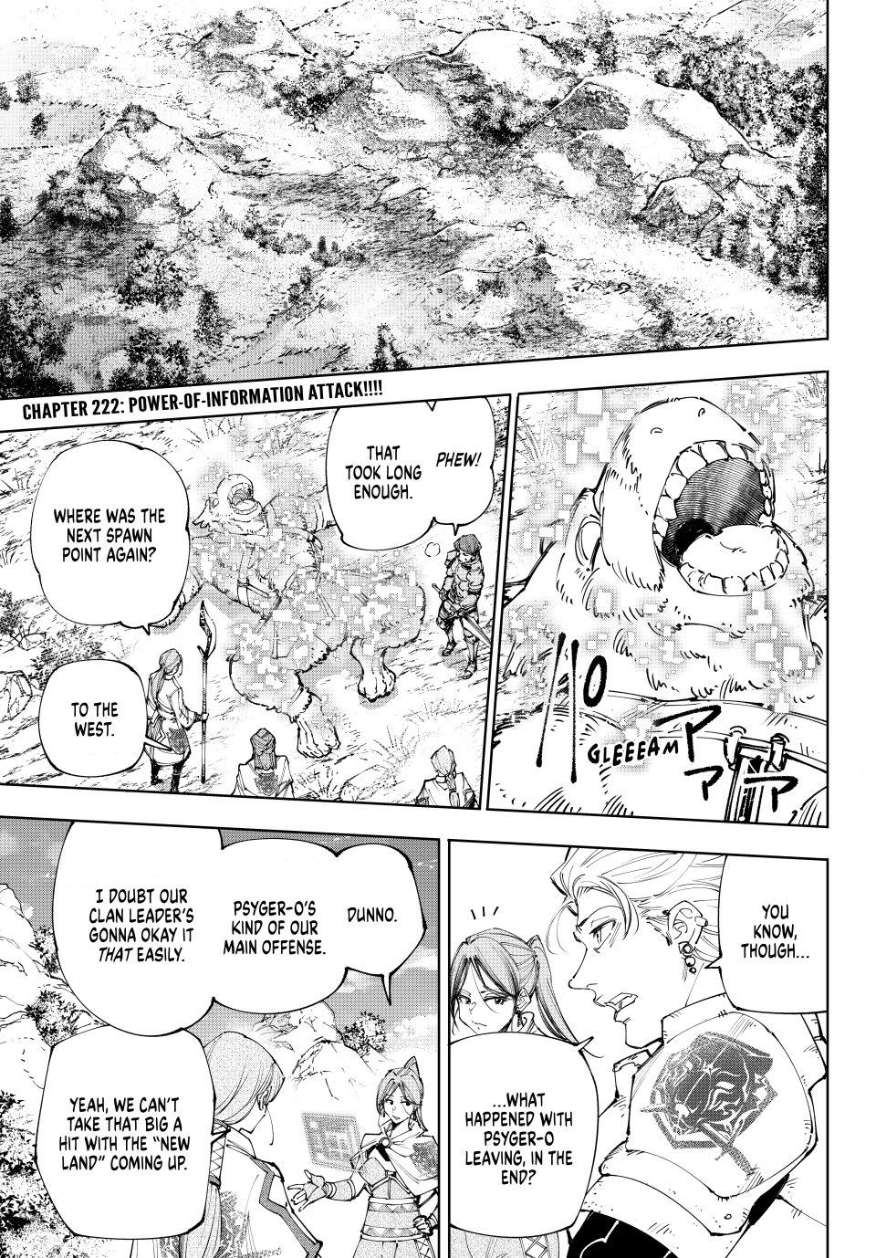 Shangri-La Frontier Chap 222 - Next Chap 223