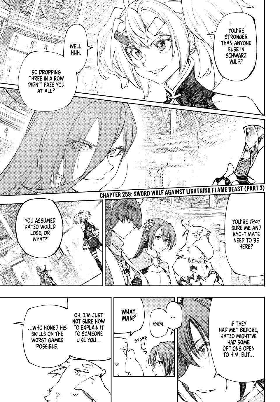 Shangri-La Frontier Chap 259 - Next Chap 260