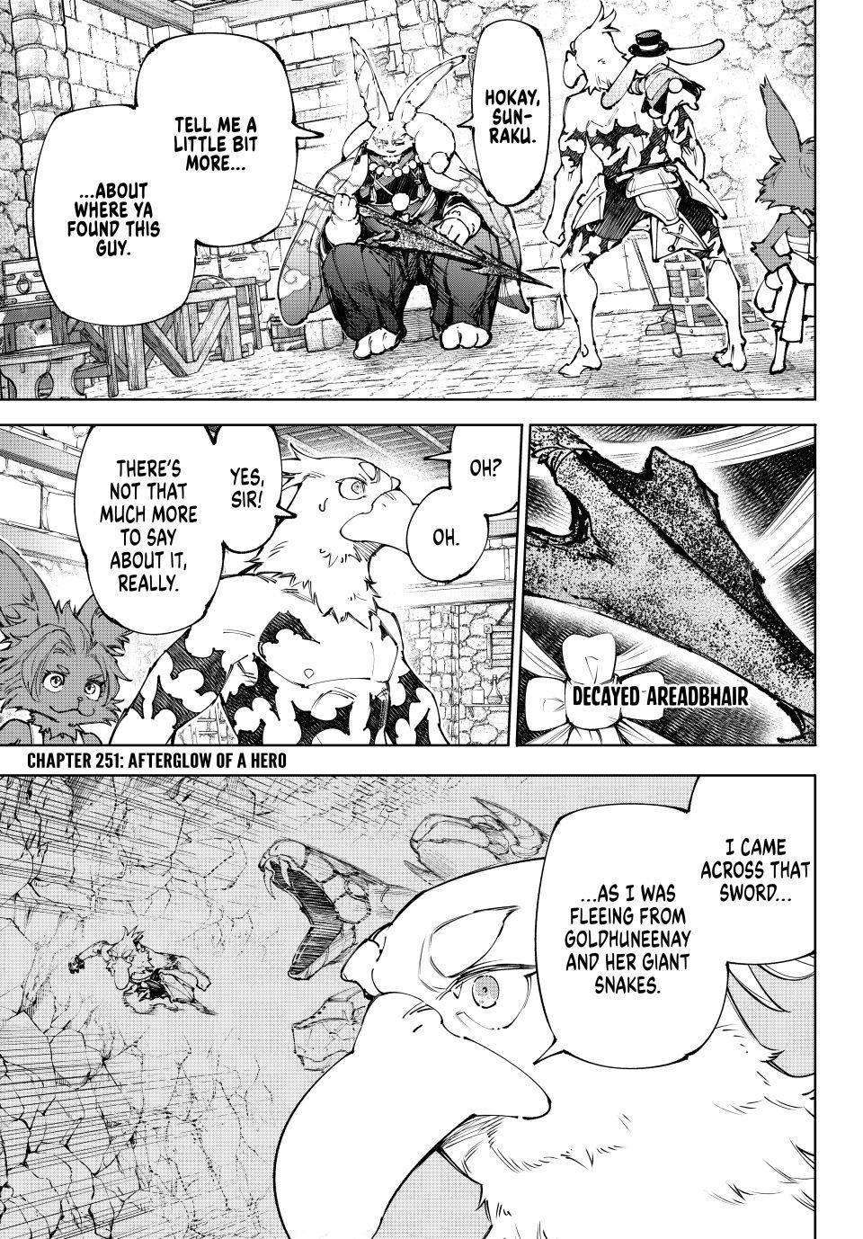 Shangri-La Frontier raw Chap 251 - Next Chap 252