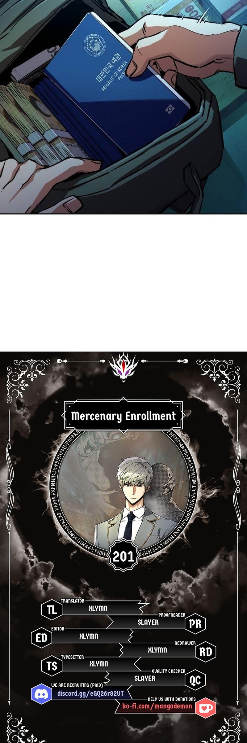 Mercenary Enrollment Chap 201 - Next Chap 202