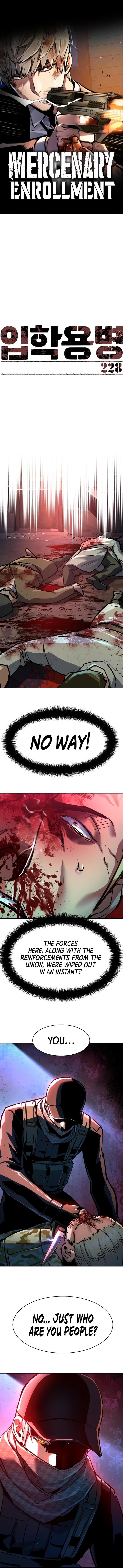 Mercenary Enrollment Chap 228 - Next Chap 229