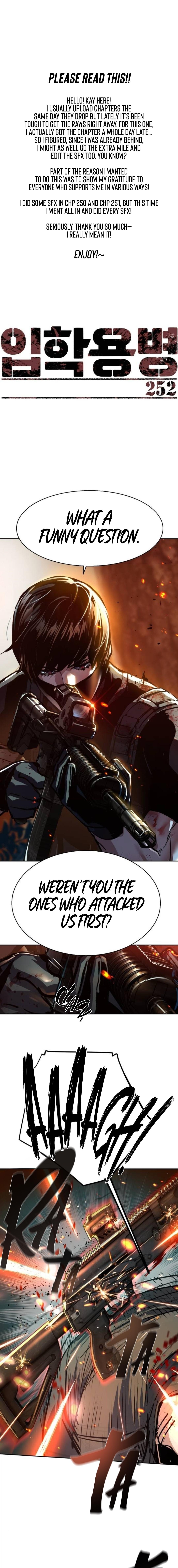 Mercenary Enrollment Chap 252 - Next Chap 253