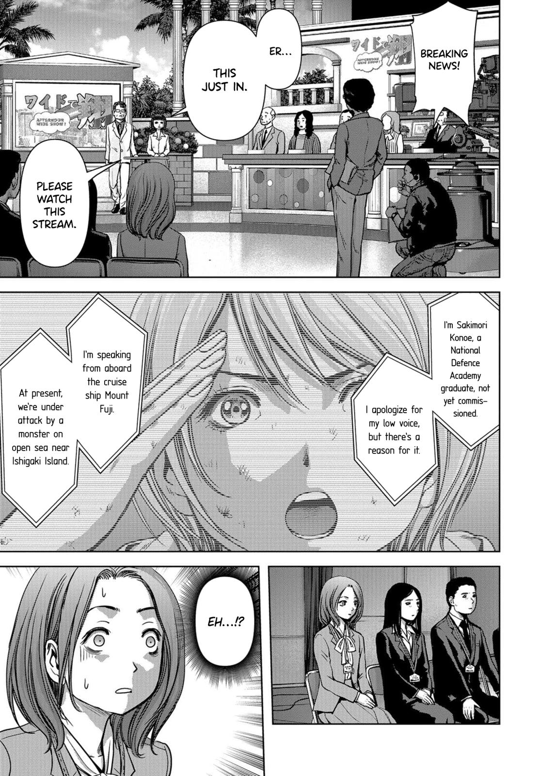 Kaijuu Jieitai Chap 4 - Next Chap 5