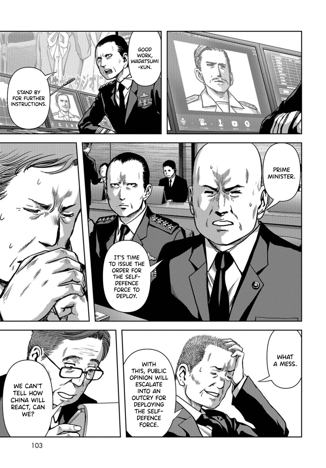 Kaijuu Jieitai Chap 5 - Next Chap 6