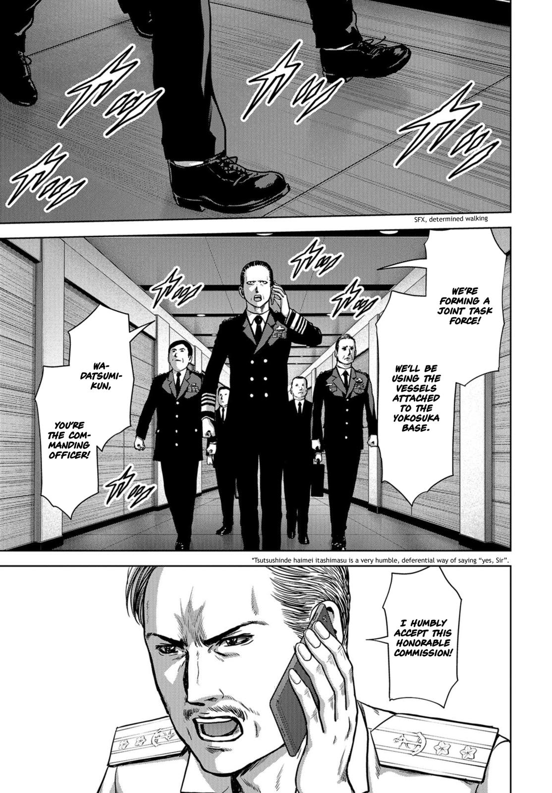 Kaijuu Jieitai Chap 5 - Next Chap 6