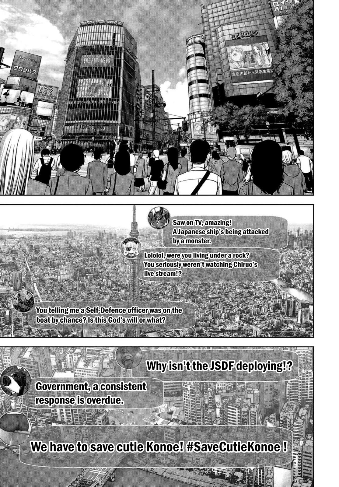Kaijuu Jieitai Chap 5 - Next Chap 6