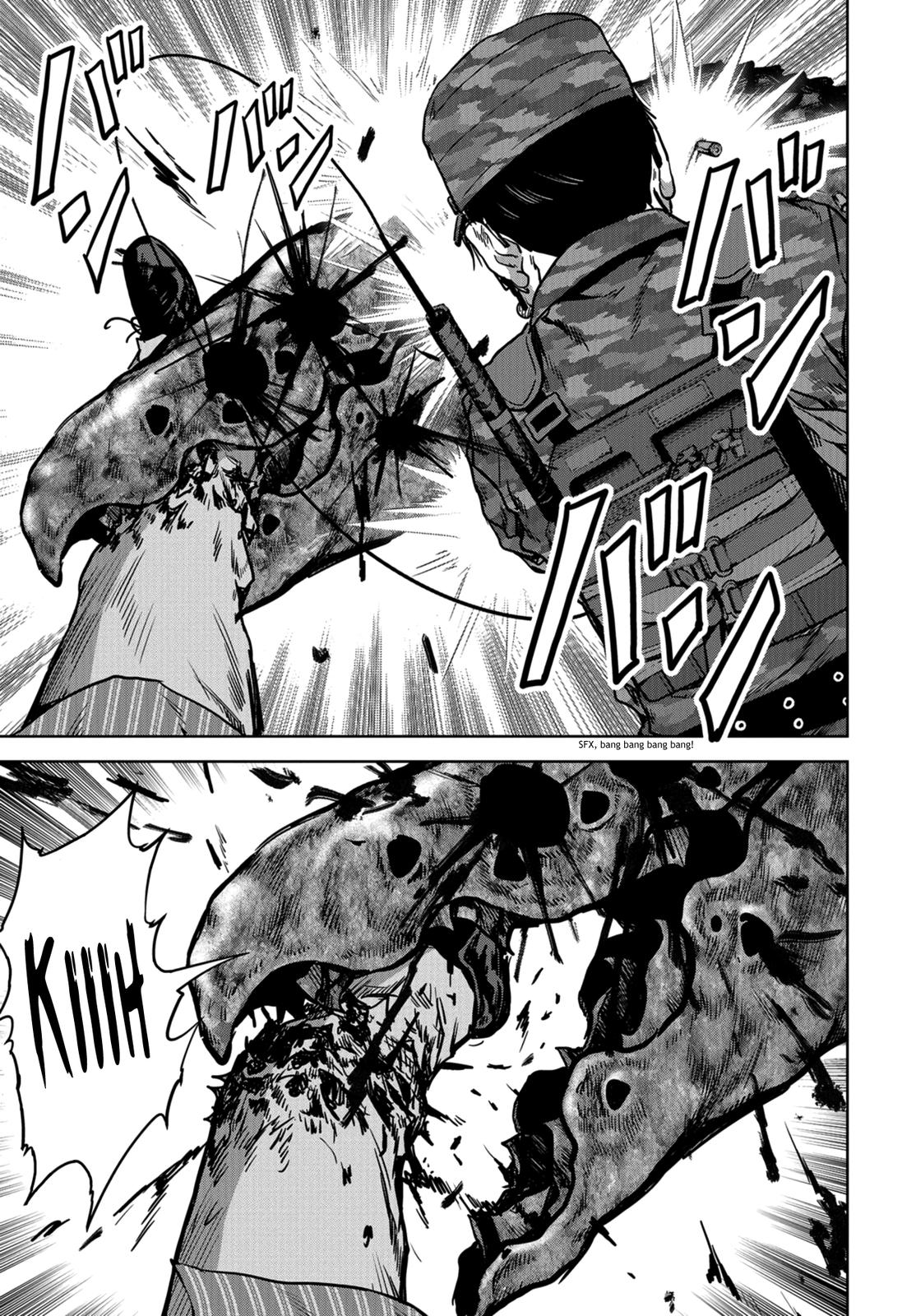 Kaijuu Jieitai Chap 9 - Next Chap 10