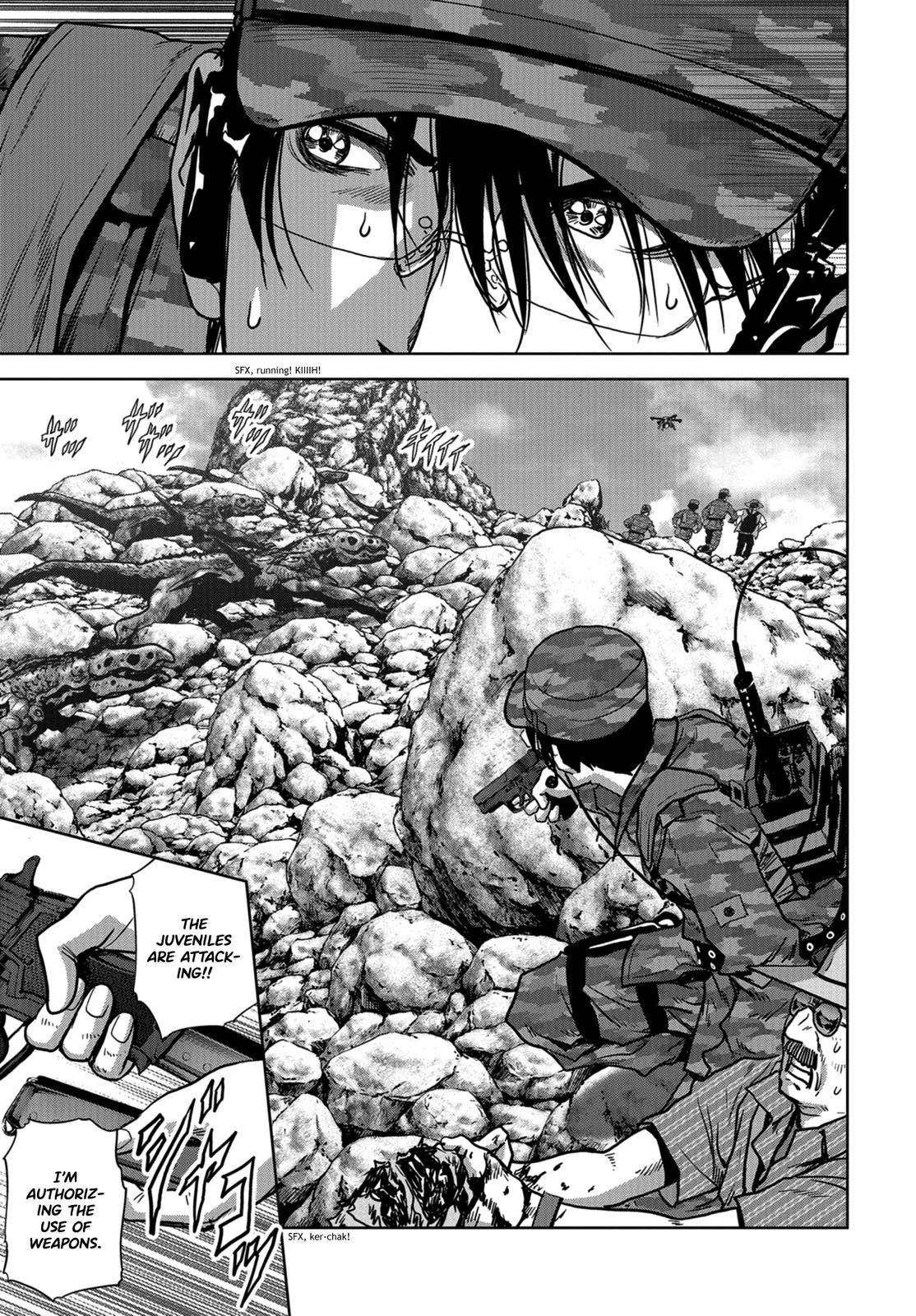 Kaijuu Jieitai Chap 9 - Next Chap 10