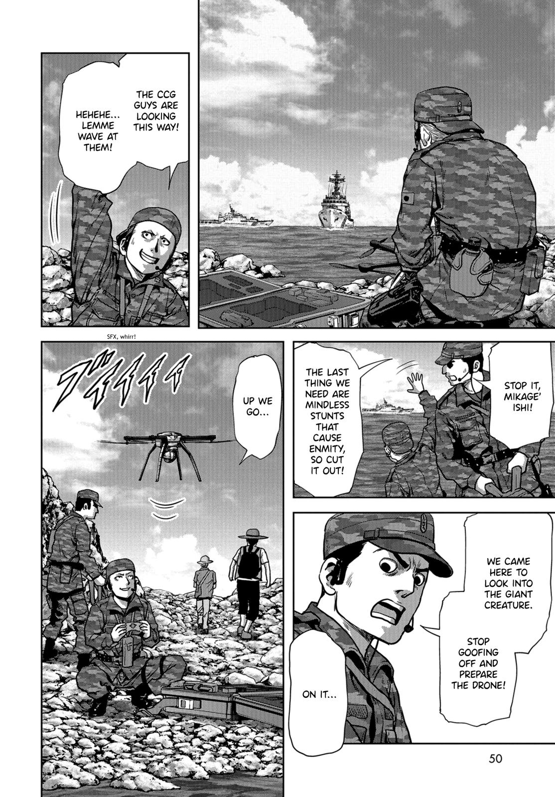 Kaijuu Jieitai Chap 9 - Next Chap 10