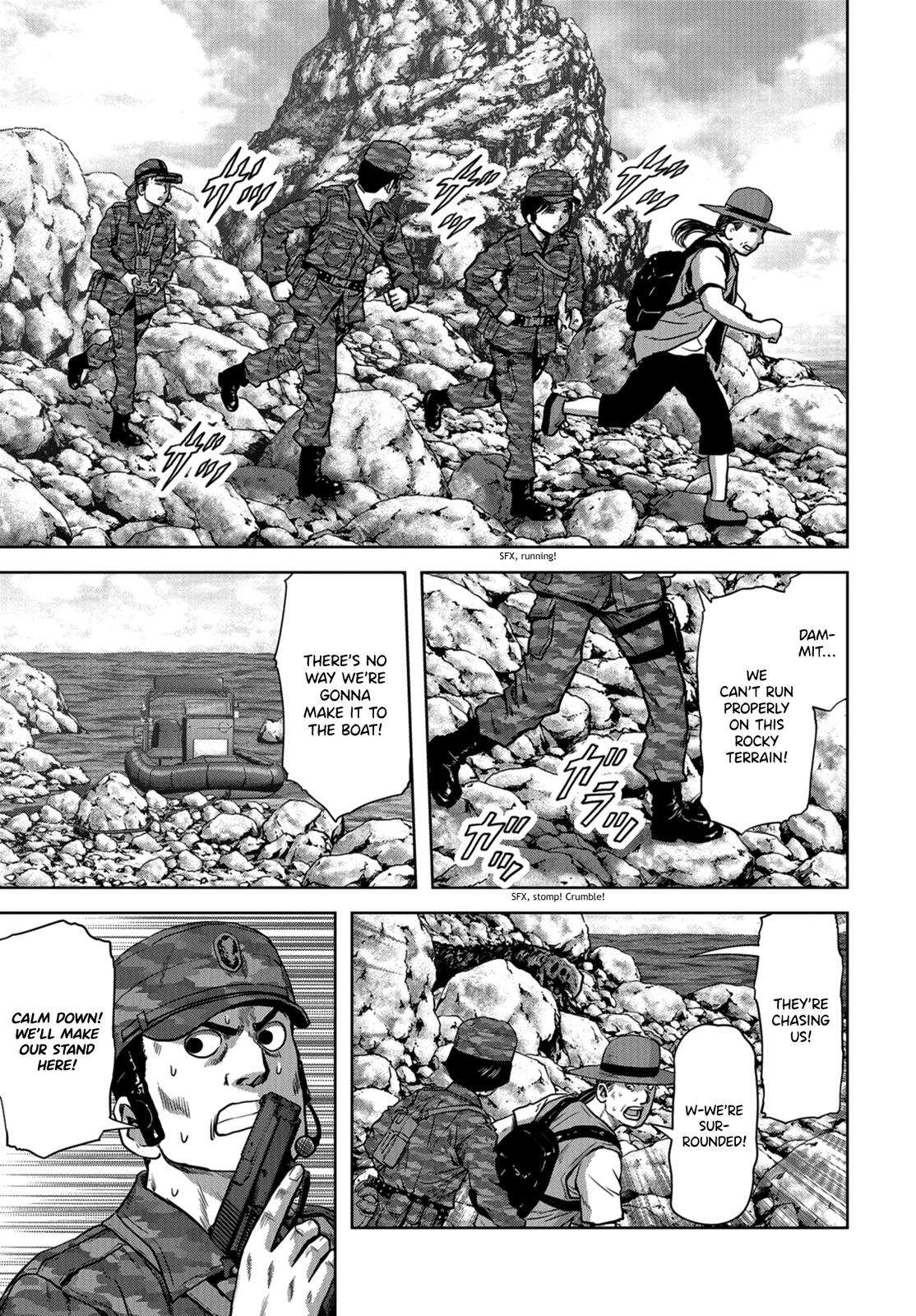 Kaijuu Jieitai Chap 9 - Next Chap 10