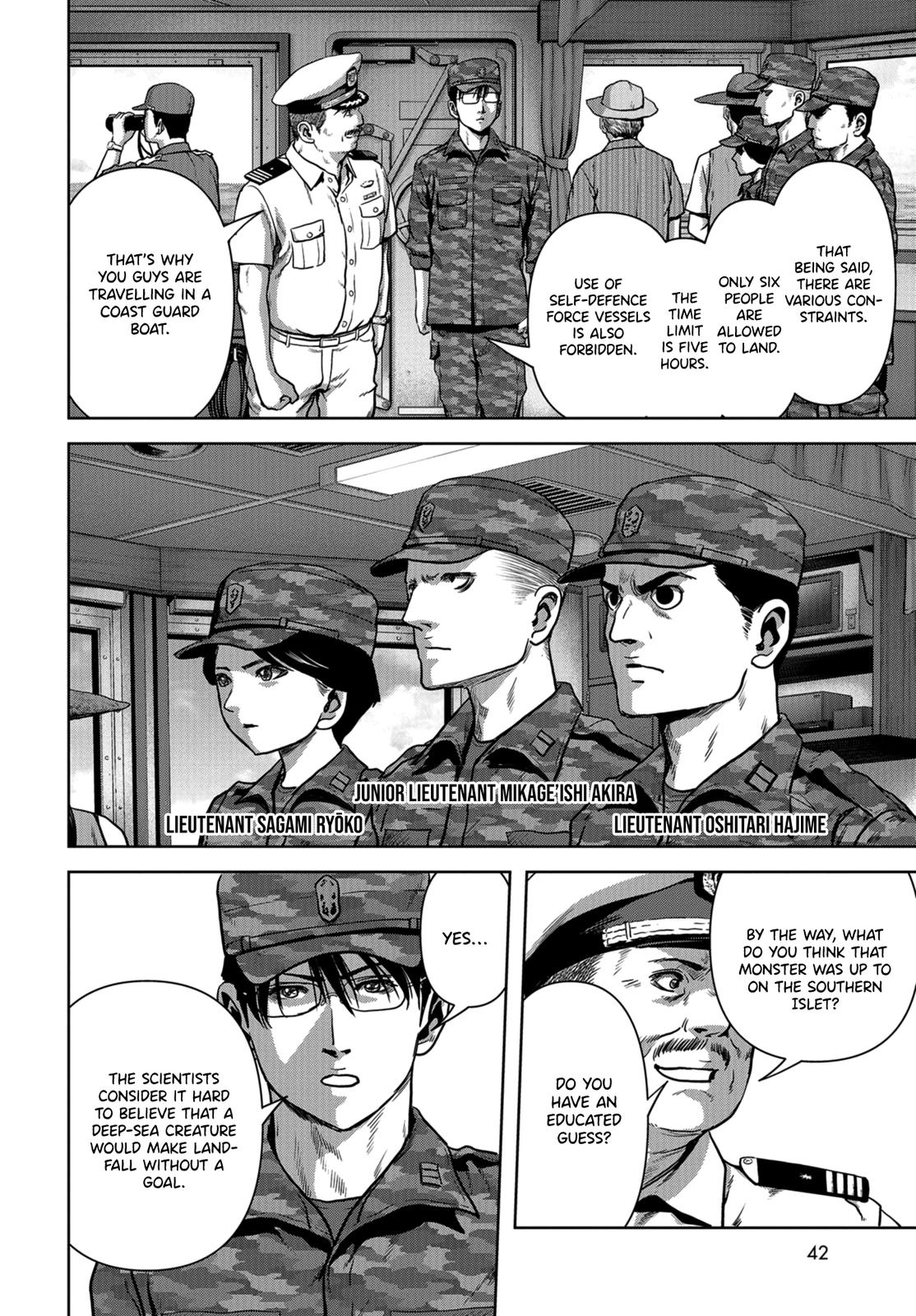 Kaijuu Jieitai Chap 9 - Next Chap 10
