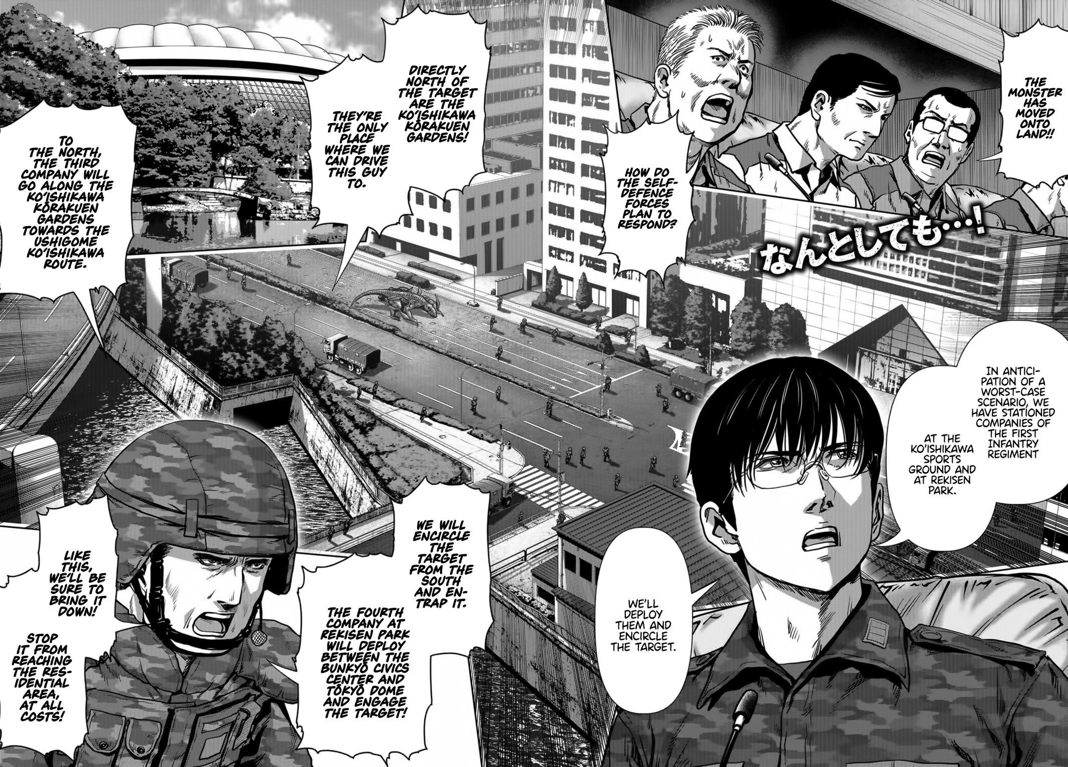 Kaijuu Jieitai Chap 17 - Next Chap 18