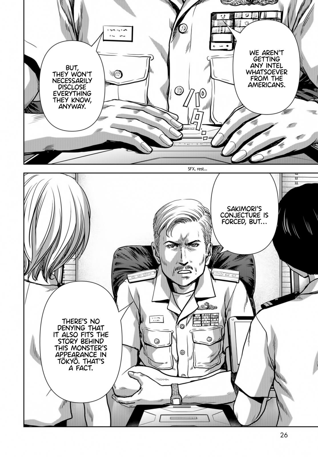 Kaijuu Jieitai Chap 14 - Next Chap 15