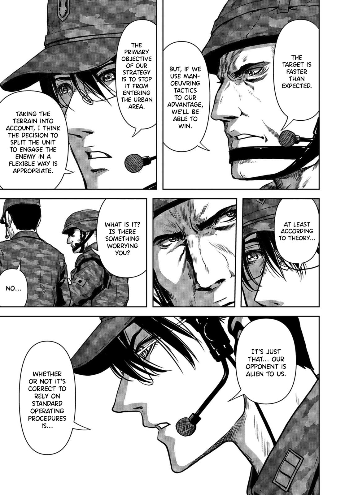 Kaijuu Jieitai Chap 10 - Next Chap 11