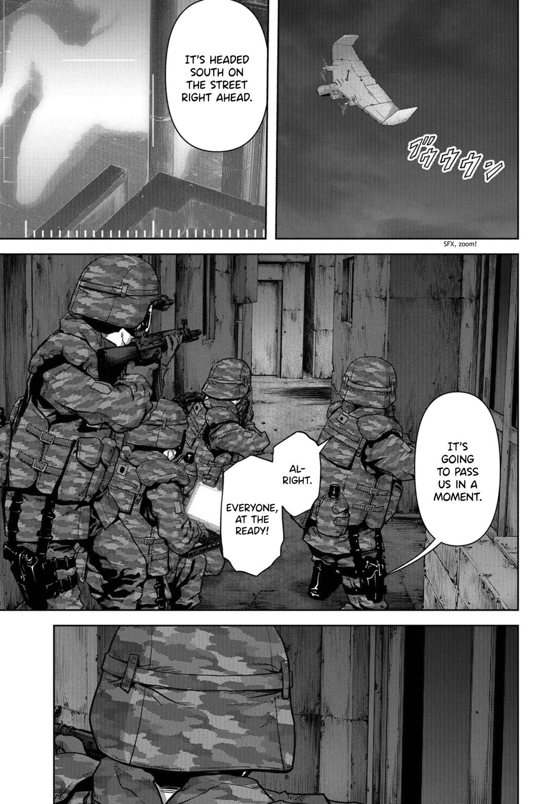 Kaijuu Jieitai Chap 10 - Next Chap 11