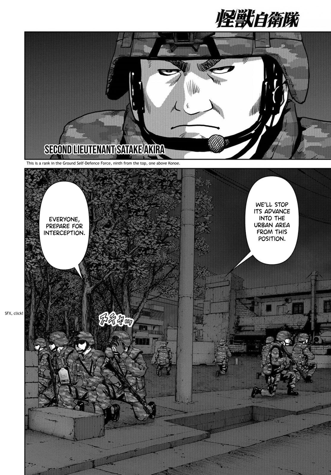 Kaijuu Jieitai Chap 10 - Next Chap 11