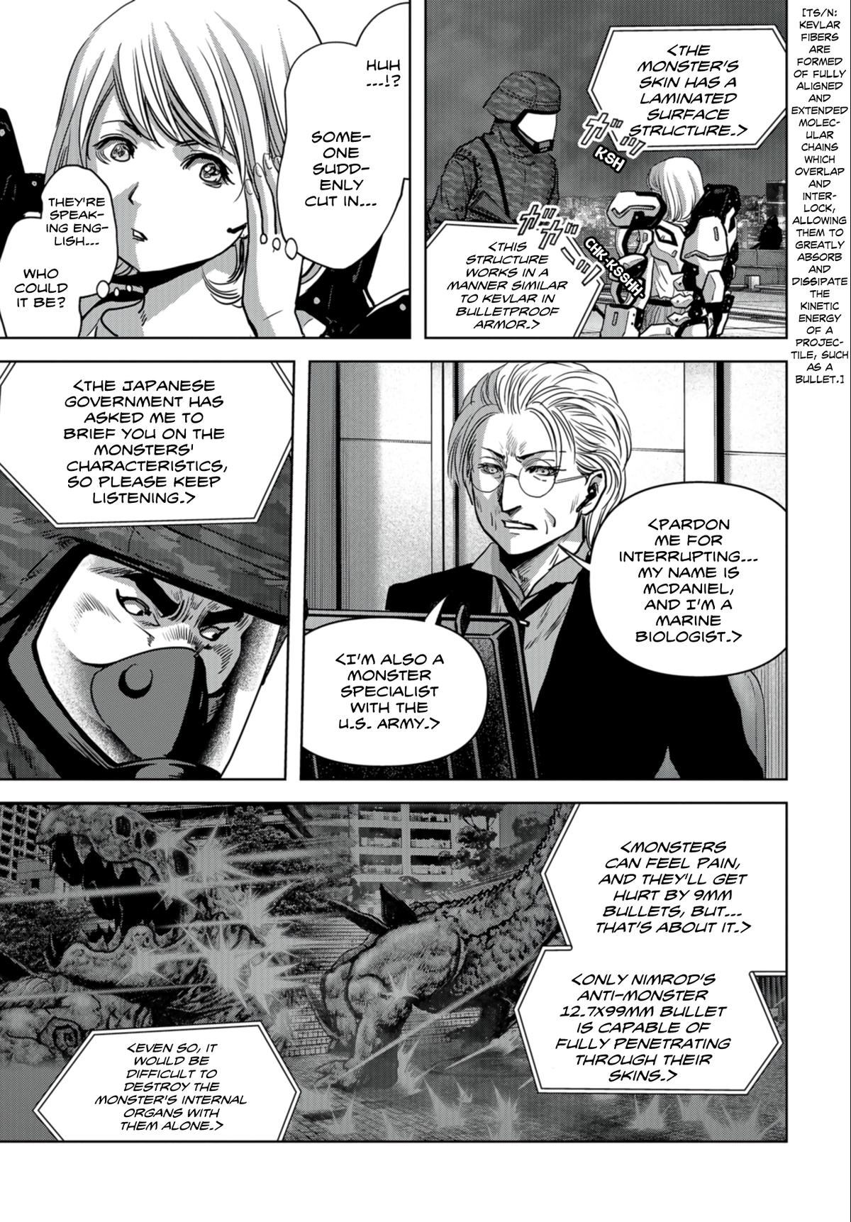 Kaijuu Jieitai Chap 24.1 - Next Chap 25.1