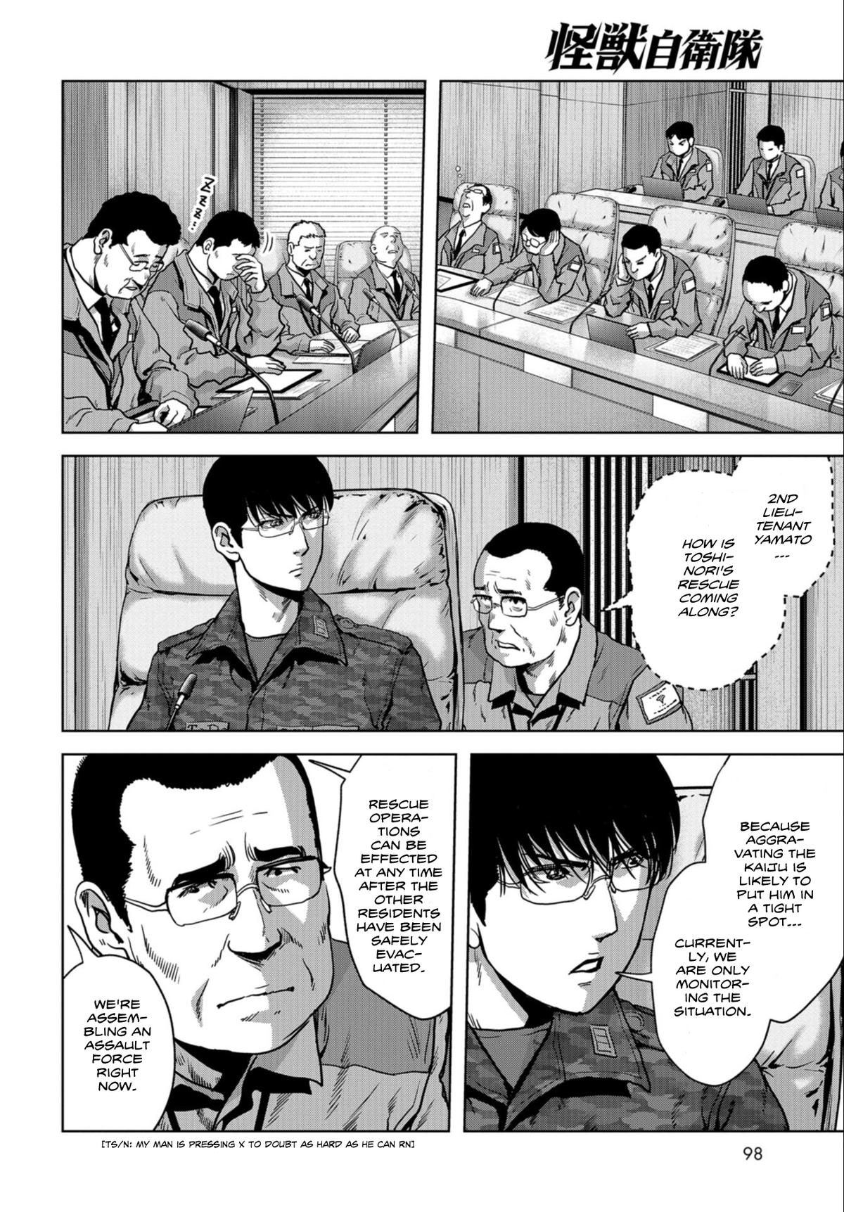 Kaijuu Jieitai Chap 25 - Next Chap 26