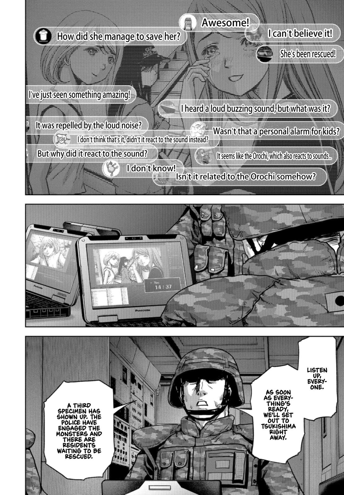 Kaijuu Jieitai Chap 20 - Next Chap 21