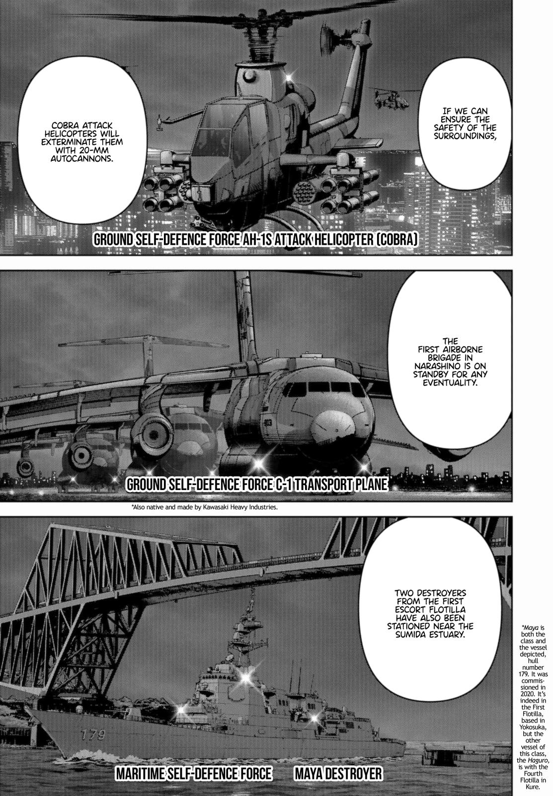 Kaijuu Jieitai Chap 21 - Next Chap 22