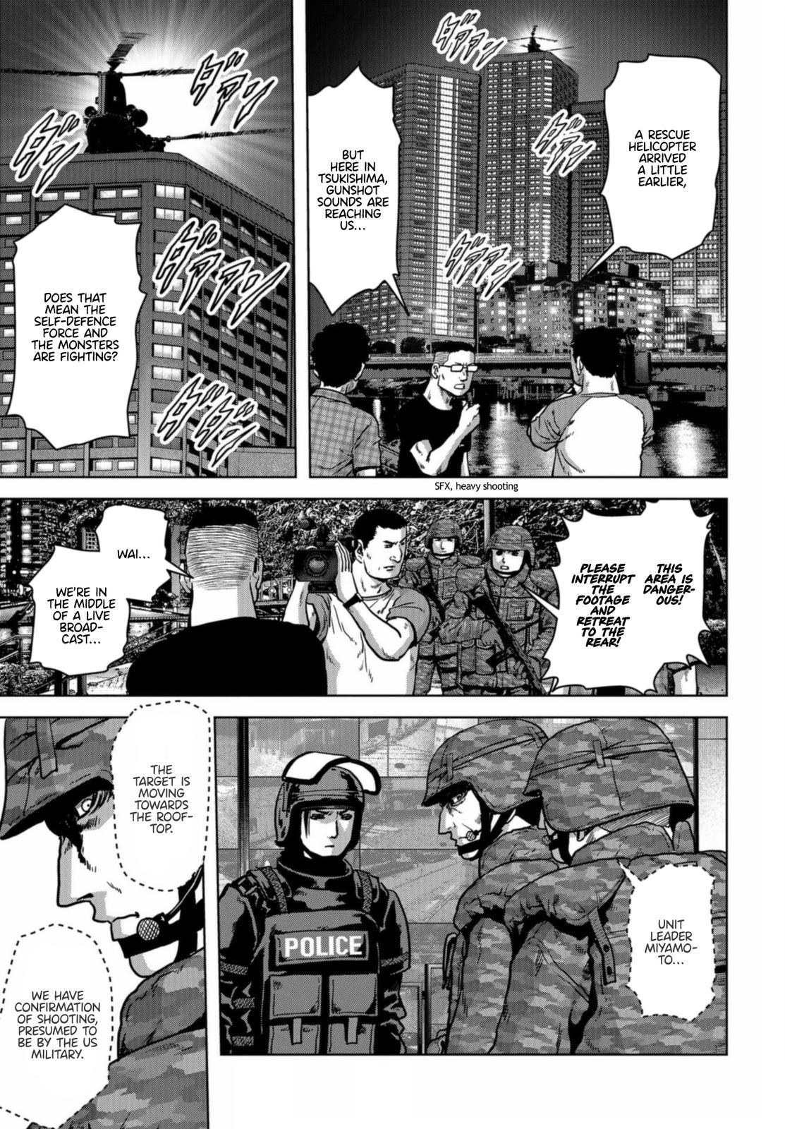 Kaijuu Jieitai Chap 21 - Next Chap 22